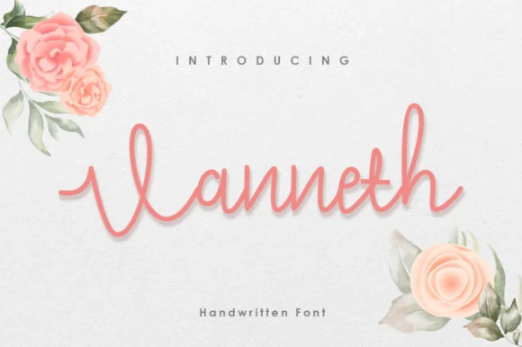 Vanneth Font by Dhw type β Script Handwritten Font