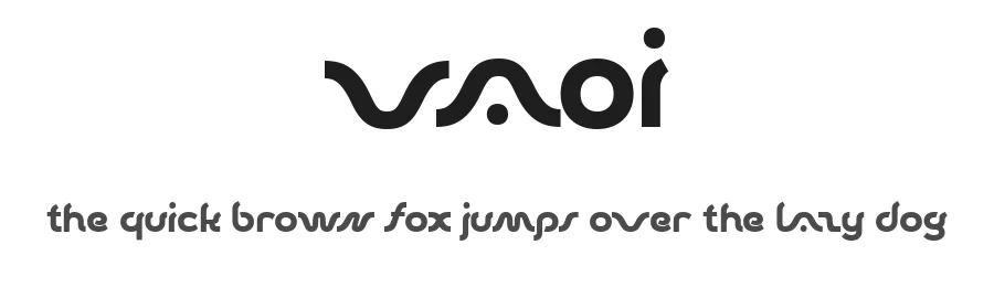 Vaoi by Faqih Fawaji — Display Font