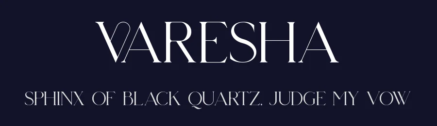 Varesha by Slide Shoot Type — Serif Font — thumbnail 2