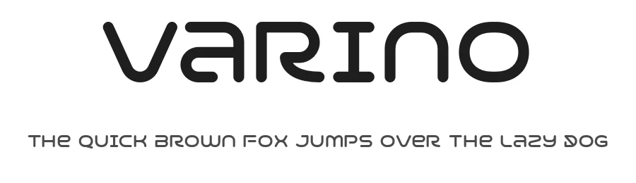 Varino by Arterfak Project — Display Font