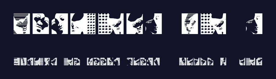Various Boys by Vladimir Nikolic — Dingbats Font — thumbnail 2