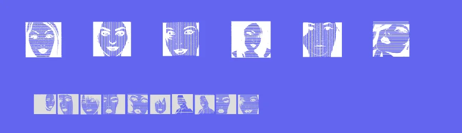 Various Girls by Vladimir Nikolic — Dingbats Font — thumbnail 3