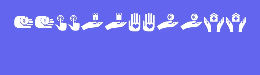 Various Hands by Vladimir Nikolic — Dingbats Font — thumbnail 3
