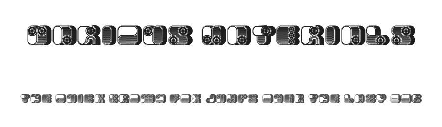 Various Materials