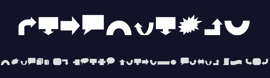 VariShapes by Iconian Fonts — Dingbats Font — thumbnail 2
