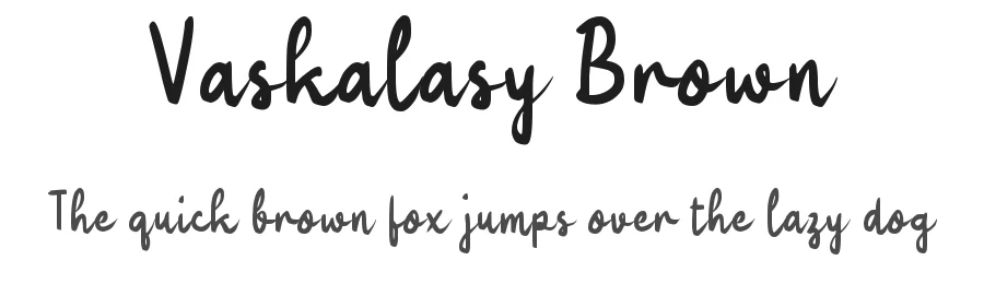 Vaskalasy Brown