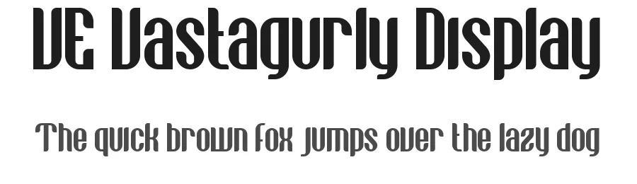 VE Vastagurly Display