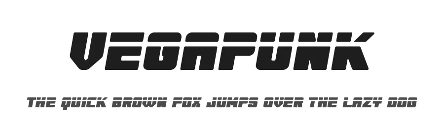 Vegapunk by FactoryType — Display Font