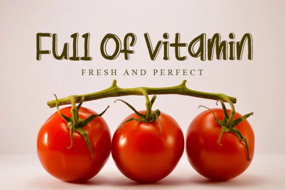 Vegetable Font by FL Space — Wedding Font — thumbnail 2