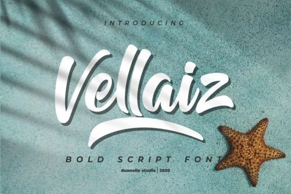 Vellaiz Font by duanollestudio — Script Handwritten Font