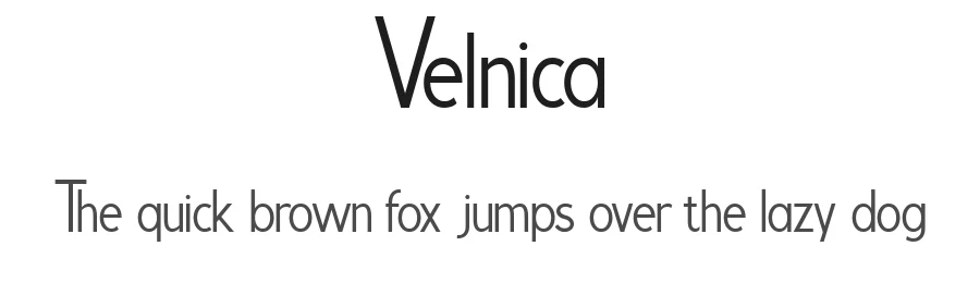 Velnica by Achmad Yani — Sans Serif Font