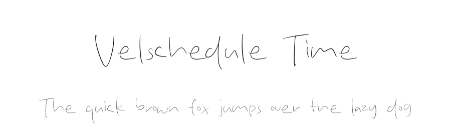 Velschedule Time
