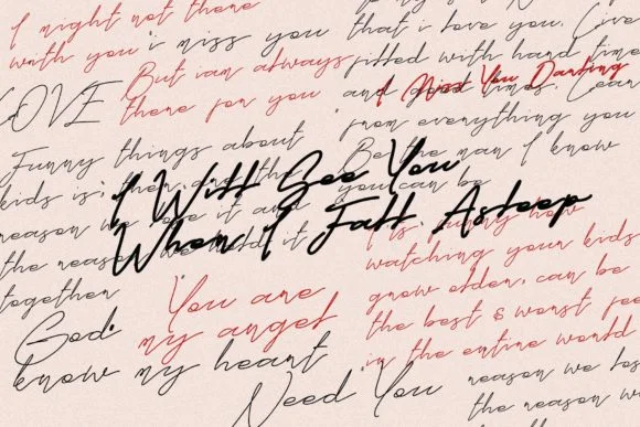Velvet Lousitone Duo Font by ovoz.graphics — Script Handwritten Font — thumbnail 6