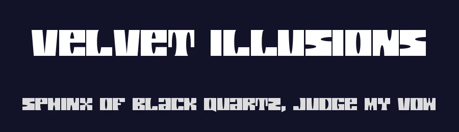 Velvet Illusions by Ipanema Gráfica / Rubén Prol — Decorative Font — thumbnail 2