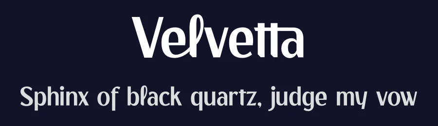 Velvetta by Mocha Frappuccino — Sans Serif Font — thumbnail 2