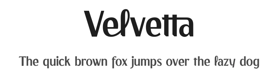Velvetta by Mocha Frappuccino β Sans Serif Font