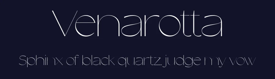Venarotta by Aftertime Studio — Sans Serif Font — thumbnail 2