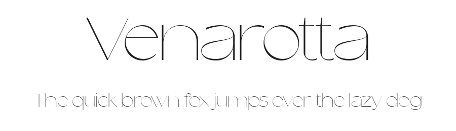 Venarotta by Aftertime Studio β Sans Serif Font