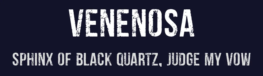 Venenosa by Woodcutter — Decorative Font — thumbnail 2