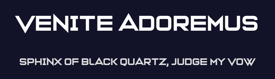 Venite Adoremus by Chequered Ink — Display Font — thumbnail 2