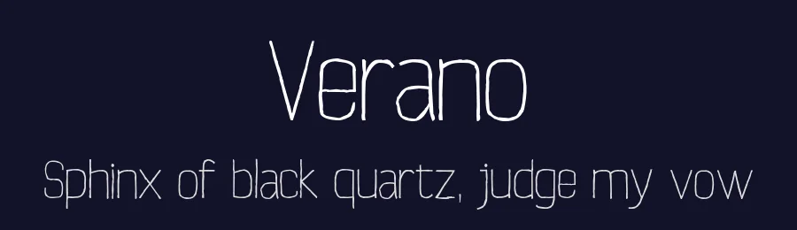 Verano by La Tipomatica — Decorative Font — thumbnail 2