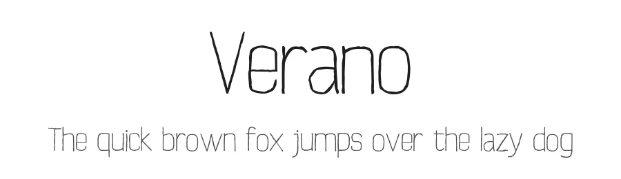 Verano by La Tipomatica — Decorative Font