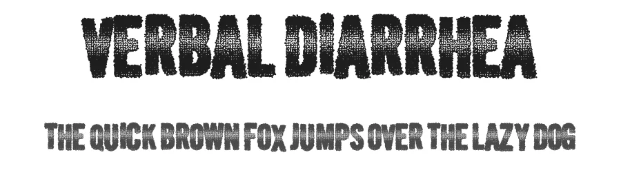 Verbal Diarrhea by KC Fonts — Decorative Font