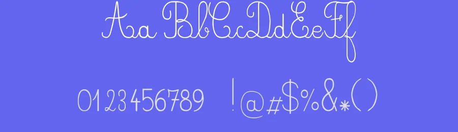 Crayon, Plume, Seyes by C. Verchery — Script Handwritten Font — thumbnail 3
