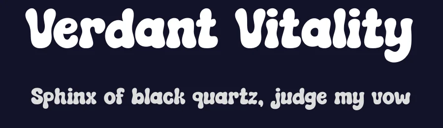 Verdant Vitality by Siapgraph — Decorative Font — thumbnail 2