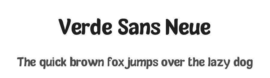 Verde Sans Neue by Juan Casco β Decorative Font