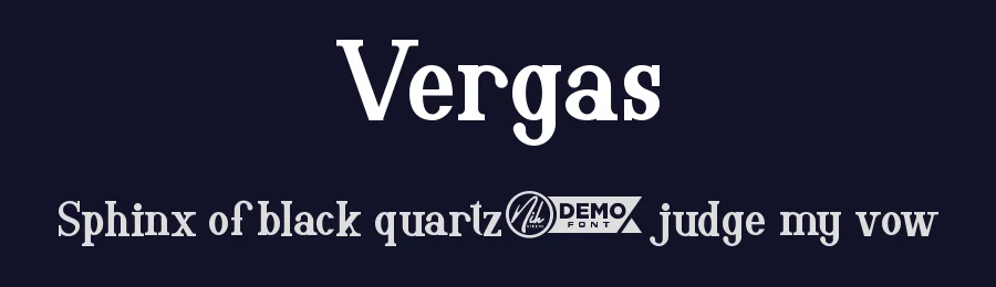 Vergas by NihStudio — Serif Font — thumbnail 2