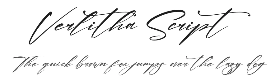 Verlitha Script