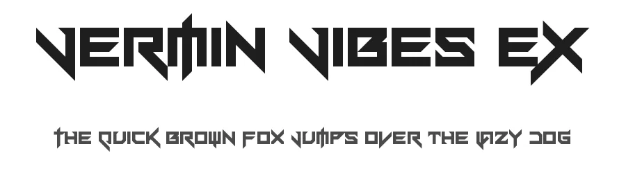 Vermin Vibes eX by Chequered Ink — Display Font