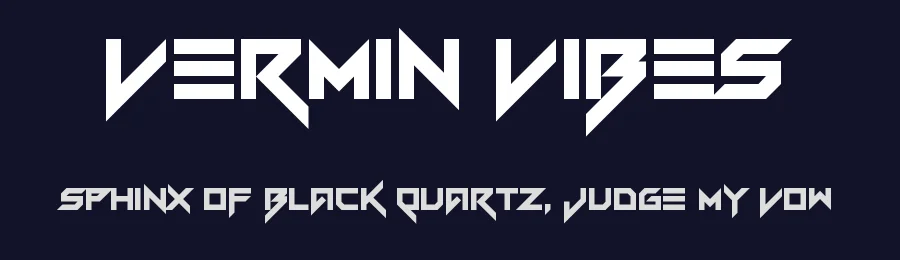 Vermin Vibes by Chequered Ink — Display Font — thumbnail 2