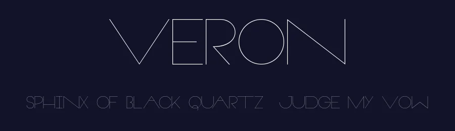 Veron by skomii — Sans Serif Font — thumbnail 2