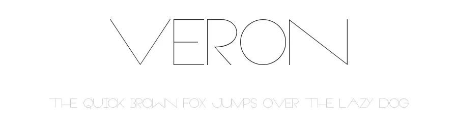Veron by skomii โ Sans Serif Font