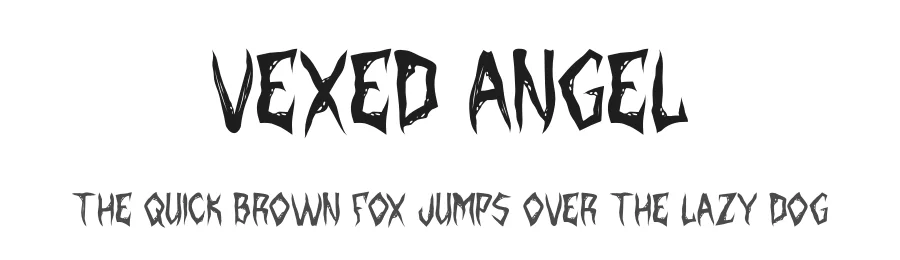 Vexed Angel by PutraCetol Studio — Decorative Font