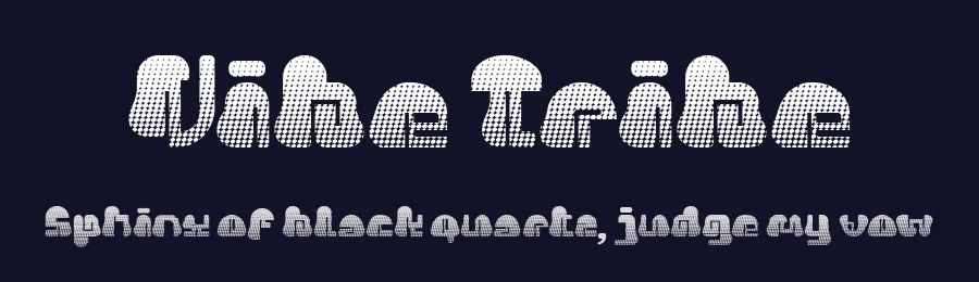 Vibe Tribe by PutraCetol Studio — Decorative Font — thumbnail 2