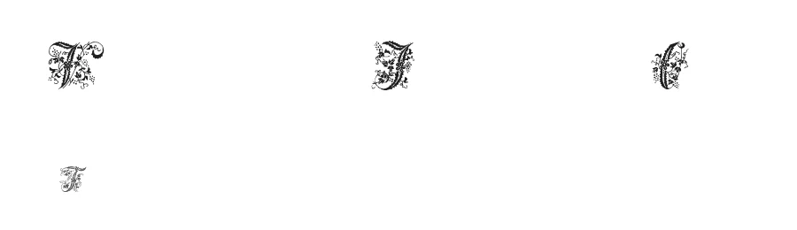 Victorian Initials One