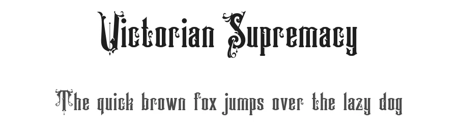 Victorian Supremacy