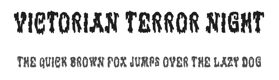 Victorian Terror Night