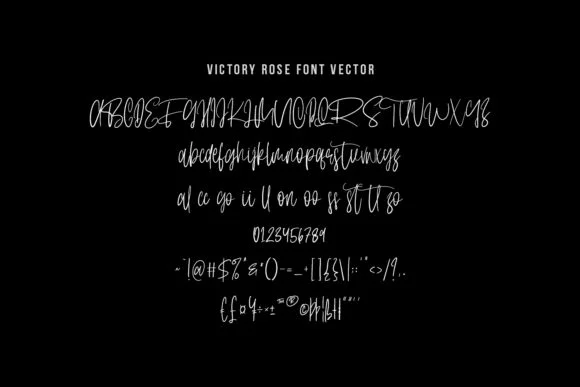 Victory Rose Font by Maulana Creative — Script Handwritten Font — thumbnail 5