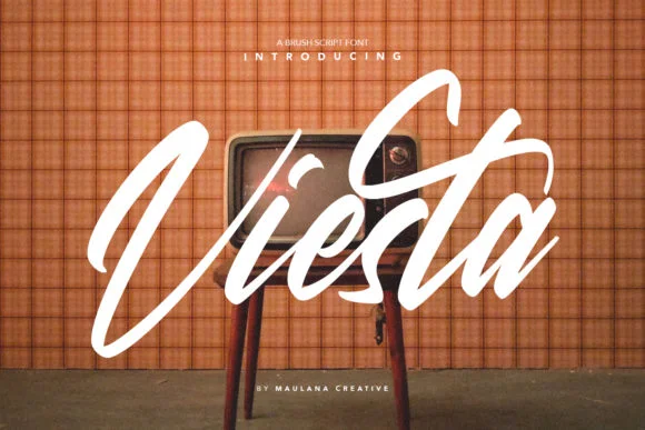 Viesta Font by Maulana Creative — Script Handwritten Font