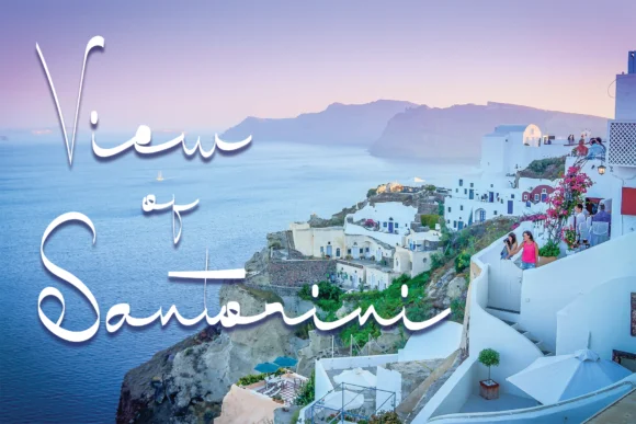 View of Santorini Font by erik studio — Script Handwritten Font