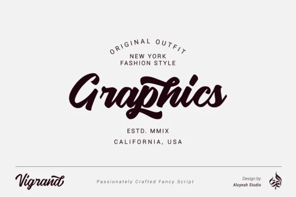 Vigrand Font by Aluyeah Studio — Script Handwritten Font — thumbnail 7