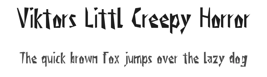 Viktors Littl Creepy Horror