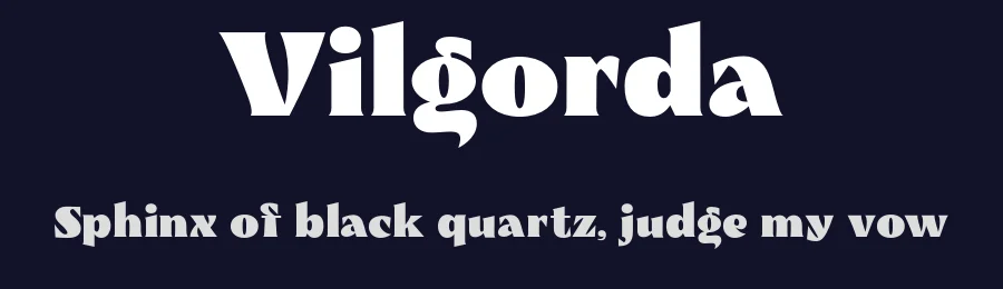 Vilgorda by Letterhend Studio — Serif Font — thumbnail 2
