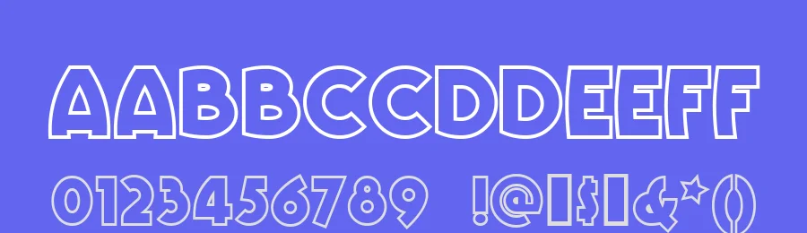 Vinnie Boom Bah NF by Nick's Fonts — Decorative Font — thumbnail 3