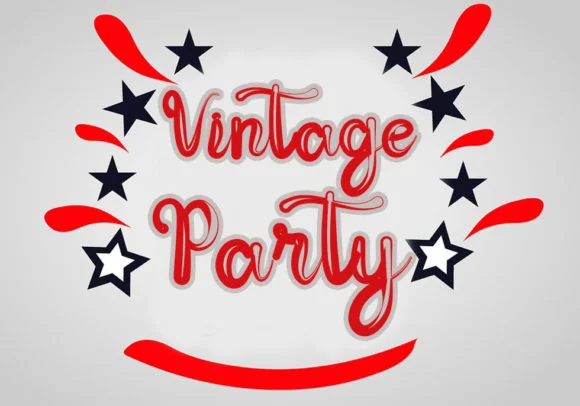 Vintage Party Font by Roni Studio — Script Handwritten Font