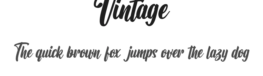 Vintage